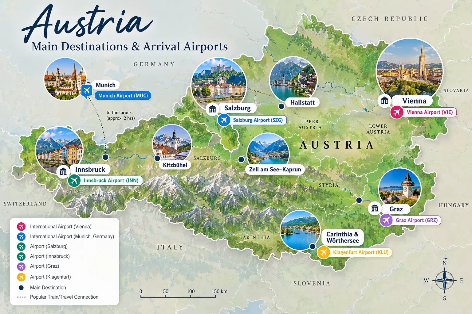 austria map